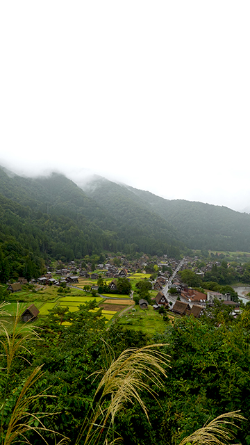 dónde alojarse en shirakawago