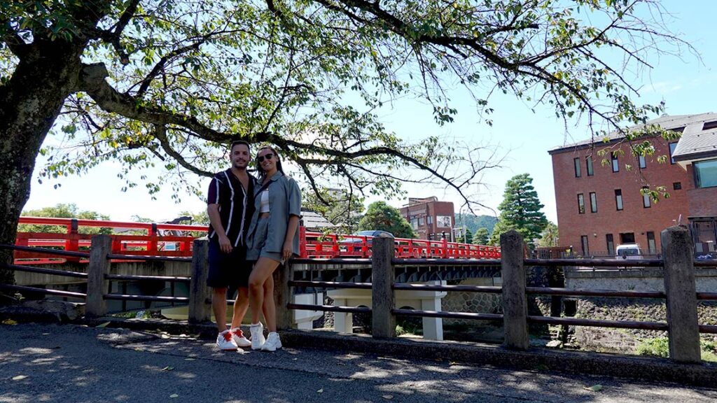 Puente Nakabashi, el Puente rojo de Takayama
