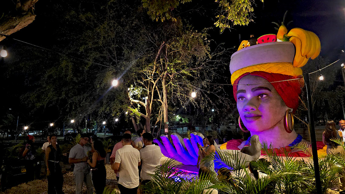 Escultura Palenque Vive