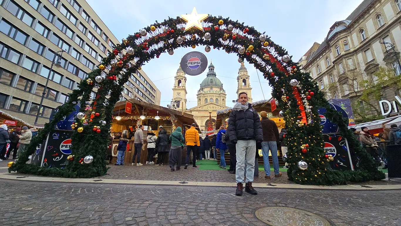 Mercadillo de Navidad en Budapest