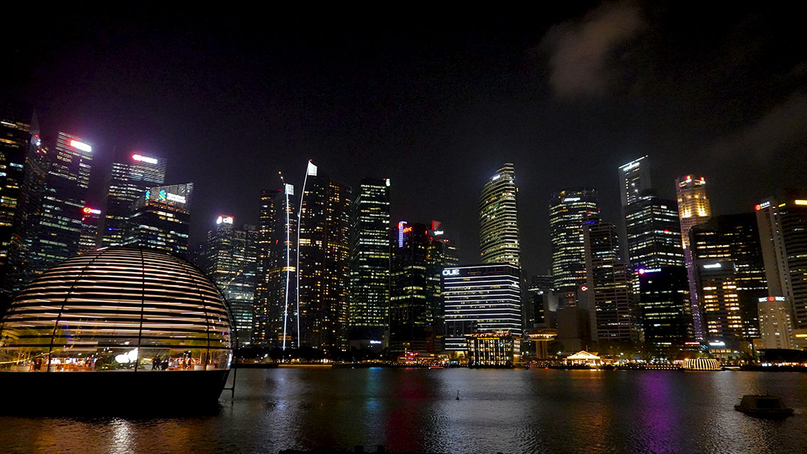 Singapur de noche