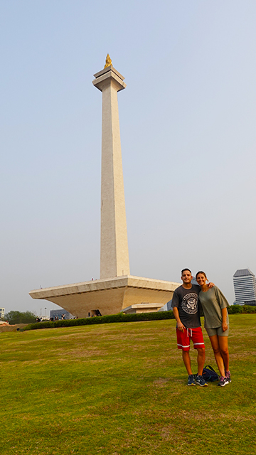 Monas y el Museo Nacional de Indonesia