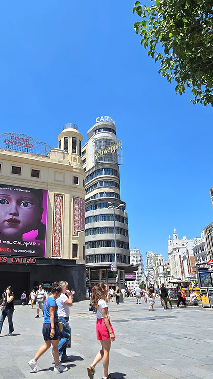 Plaza Callao en Gran Vía