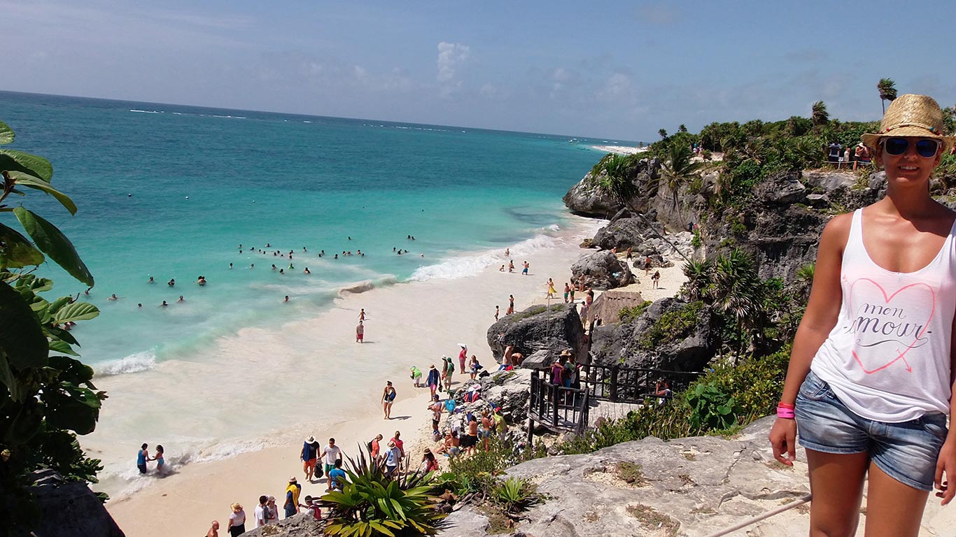 Playa de las Ruinas de Tulum