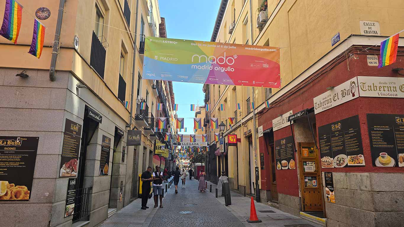 Bares en el barrio de Chueca