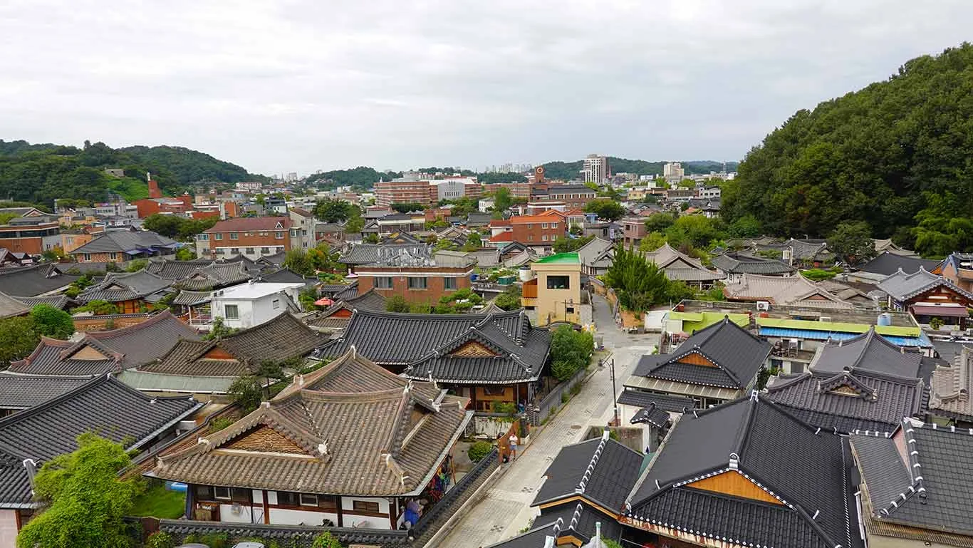 Vistas desde el mirador gratuito Green Circle