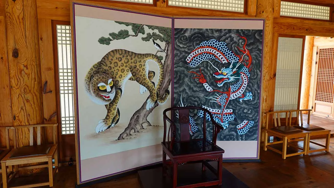 sala del interior del Jeolla Gamyoung. de Jeonju