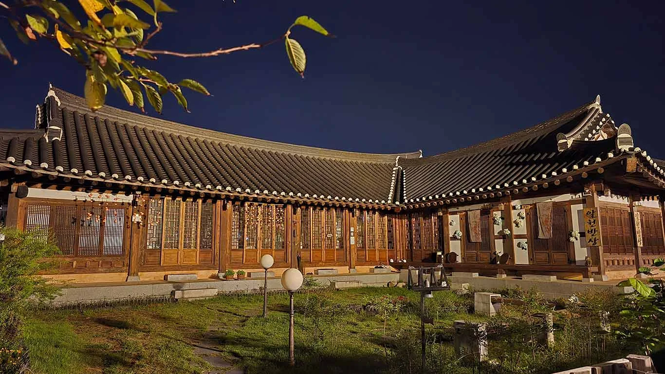 casa tradicional Hanok de Gyeongju