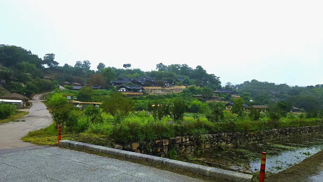 Vistas de la aldea Yangdong