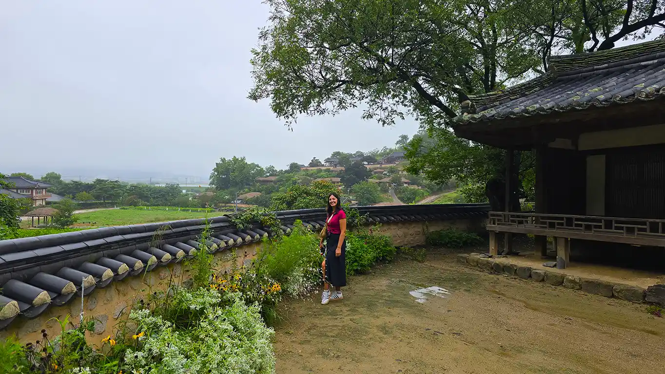 Vistas desde una de las casas tradicionales