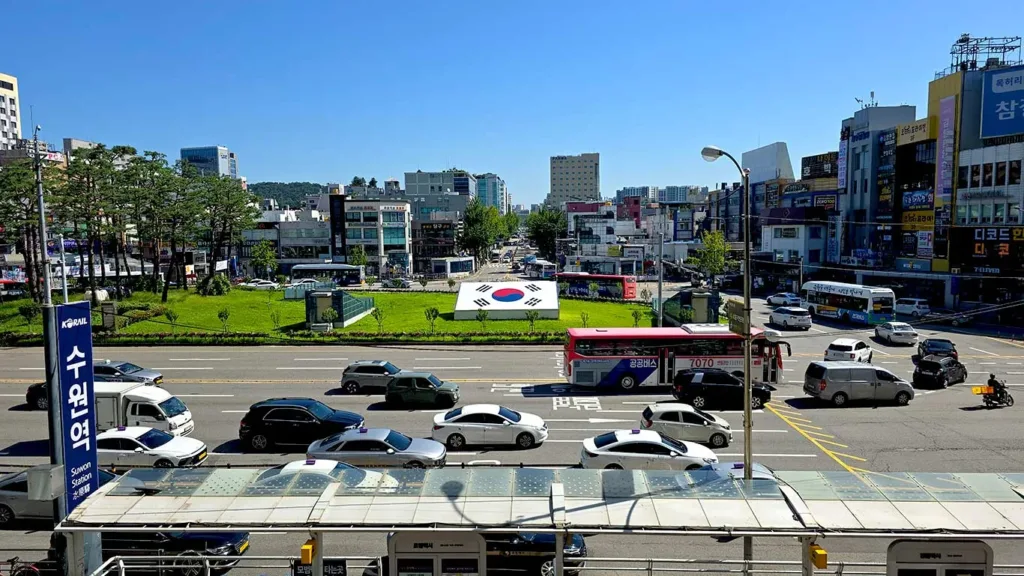Exterior de la Estación de Suwon