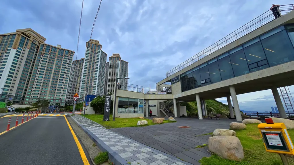 Edificios de la zona Igidae de Busan, uno de las zonas que no recomendamos