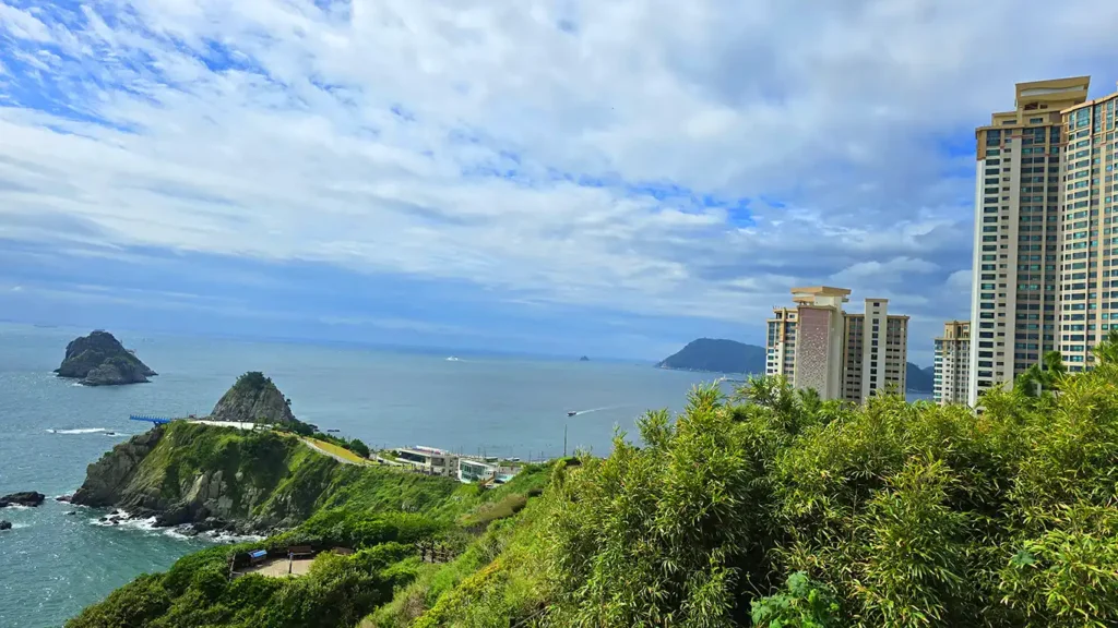 Punto de inicio de la ruta de Oryukdo a Igidae