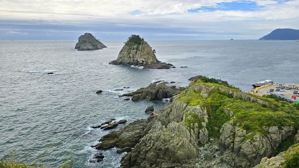 Vistas de las Islas Oryukdo