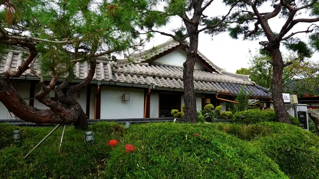 Casa Hanok Jeonju Foto del exterior de una casa tradicional Hanok