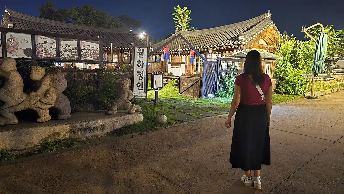 Casa Hanok en el centro histórico