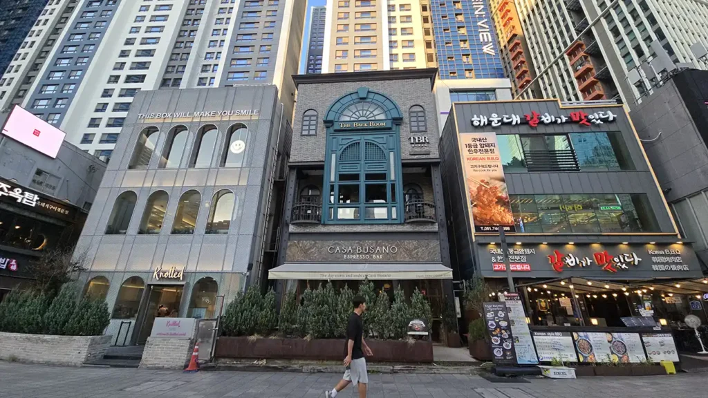 Edificios de la zona