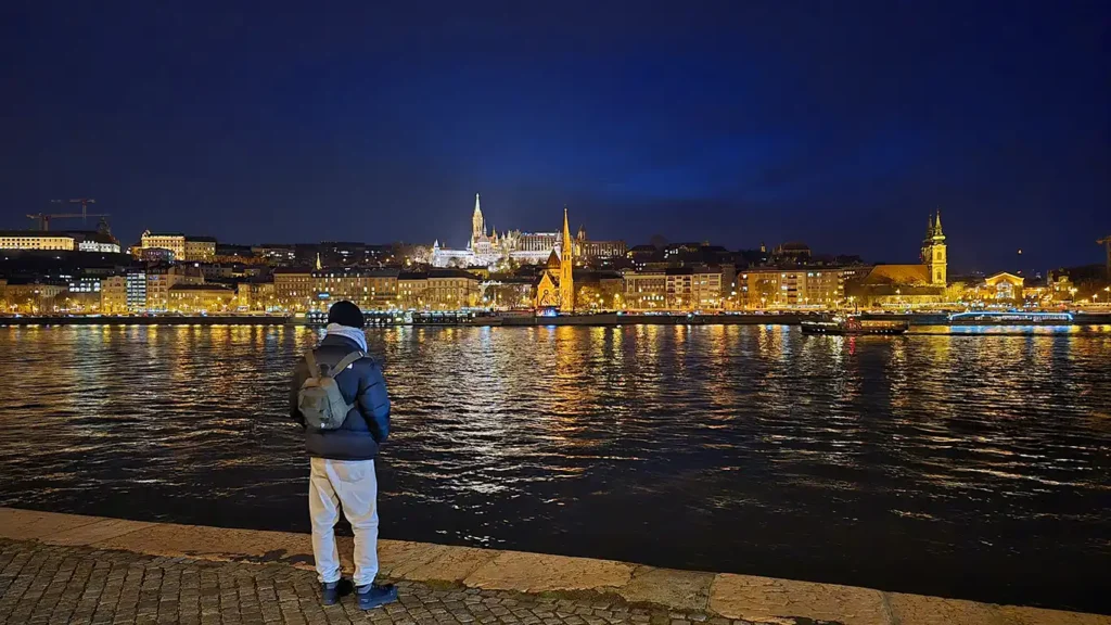 Vistas de la zona de Buda desde Pest
