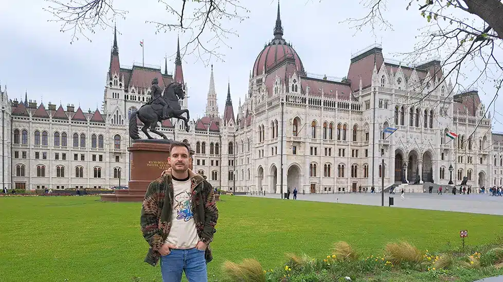 Exterior del Parlamento de Budapest