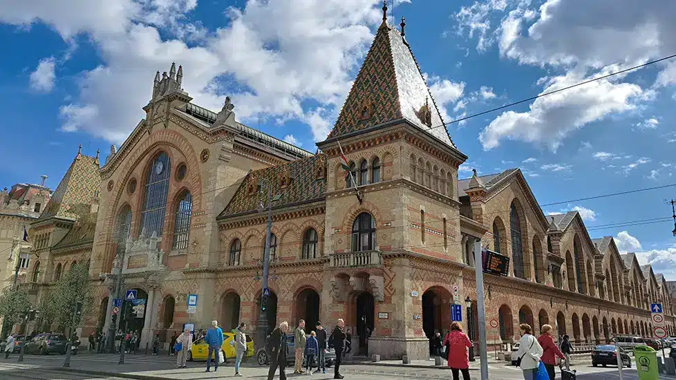 Exterior del Mercado Central de Budapest