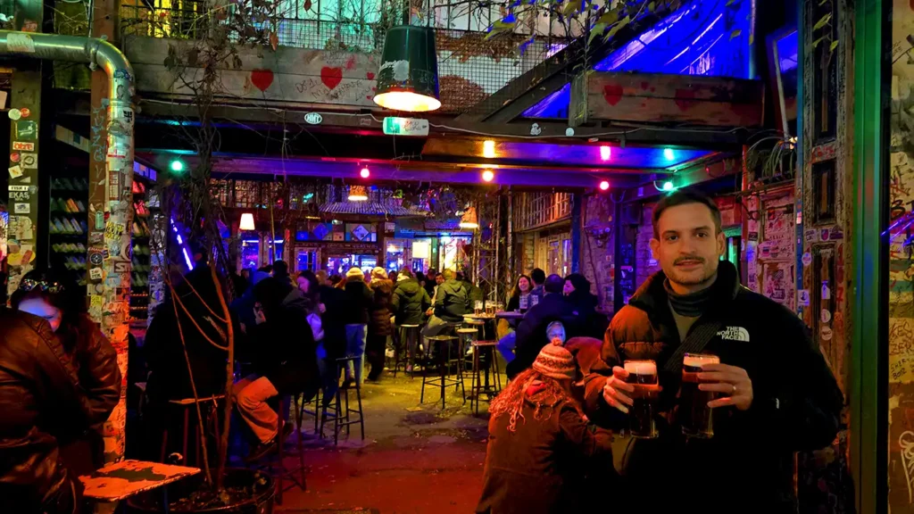 Interior de un ruin Bar