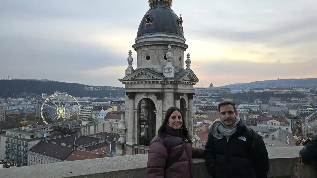 Vistas desde la cúpula de la Basílica de San Esteban