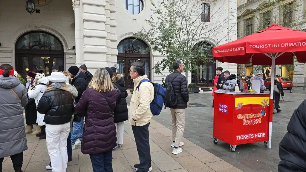 Realizando un free tour por Budapest