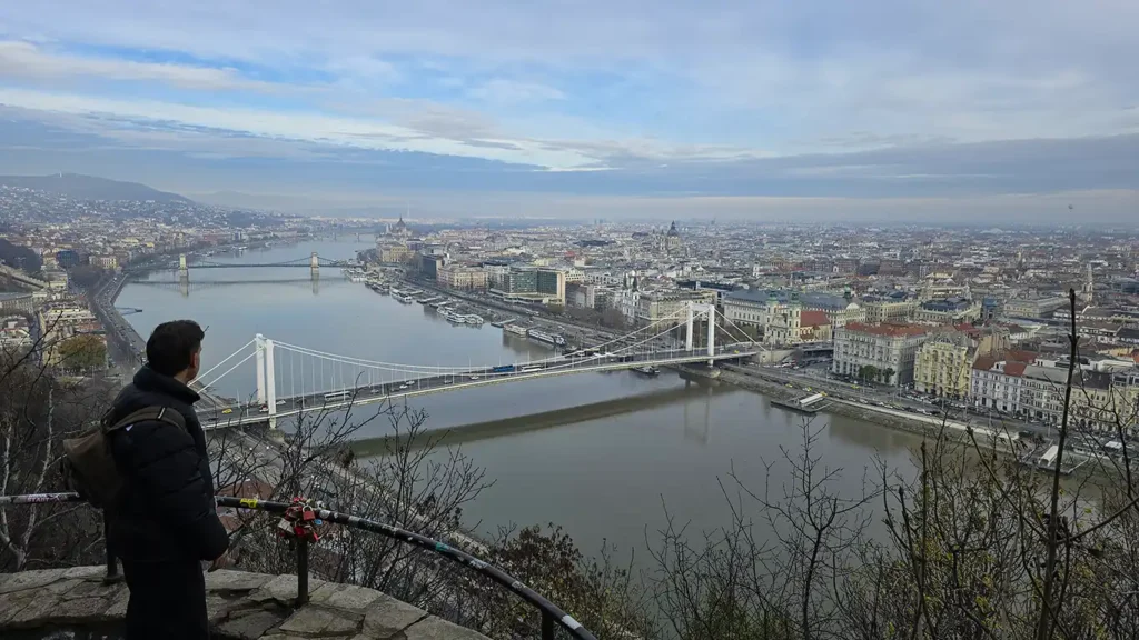 Vistas desde el Monte Gellert