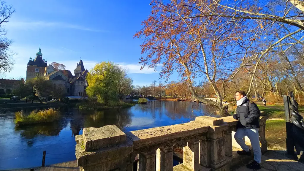Vistas del lago dentro del Parque