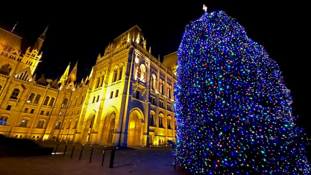 Decoración del árbol del Parlamento