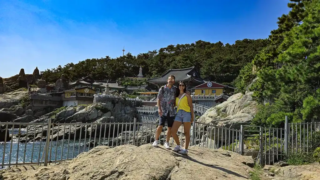 Templo Haedong Yonggungsa en Busan