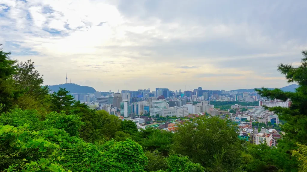 Es uno de los skyline preferidos en Seúl, vistas espectaculares de la ciudad