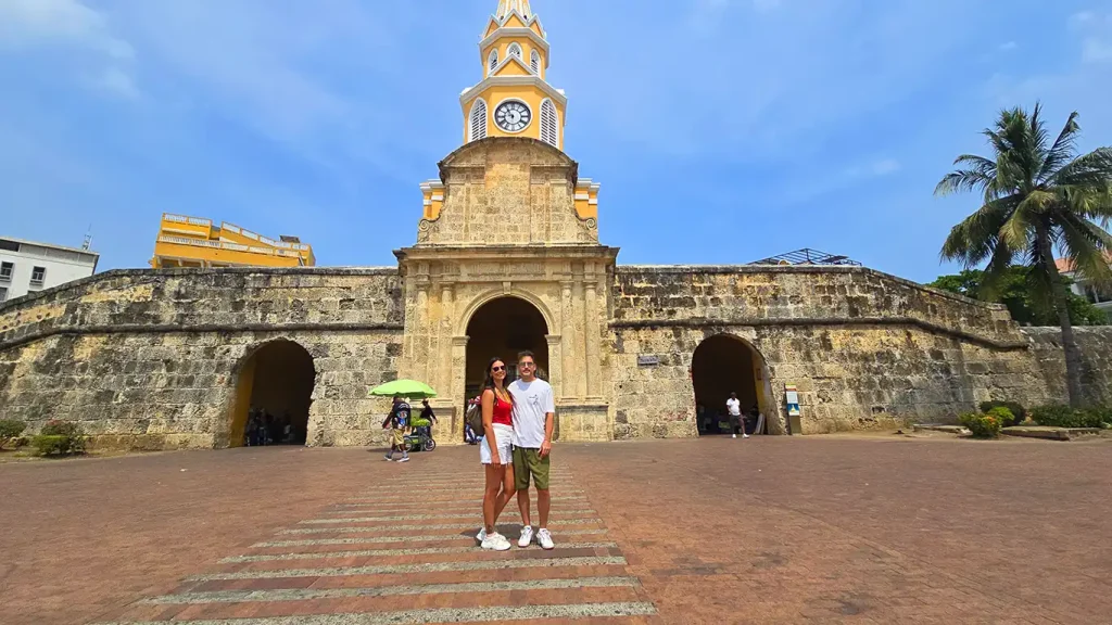Noelia y Joan en Cartagena de Indias
