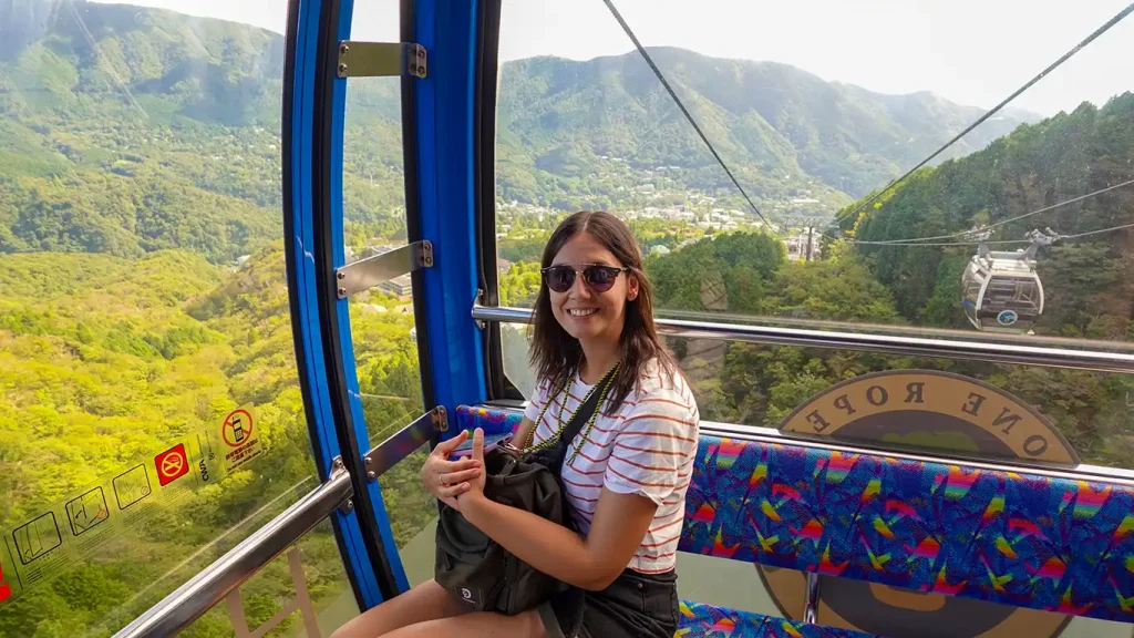Teleférico de Hakone para ver el Monte Fuji y hacer la ruta de los transportes