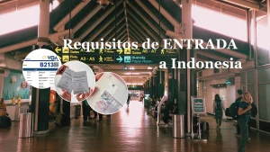 Documentación necesaria para viajar a Indonesia: pasaporte, e-VoA y carnet.